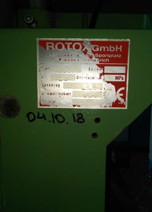 ROTOX SAF 367 Станок для зачистки ПВХ импоста, 1998г. – фото