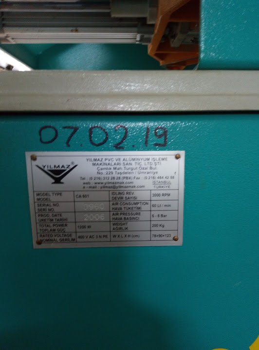 Автоматический углозачистной станок YILMAZ СА 601, 2007, 2011, 2012, 2014 гг. – фото