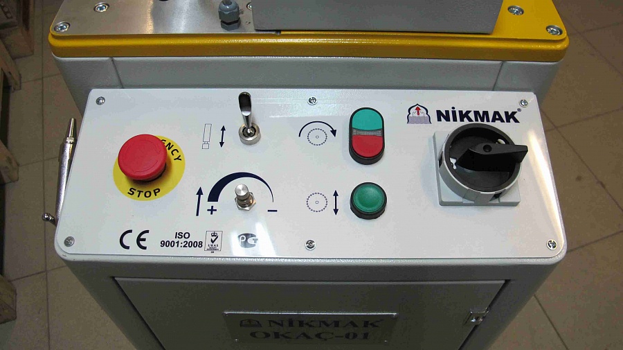 Станок для обработки торцов импоста и зачистки наружного угла Nikmak OKAC-01 – фото